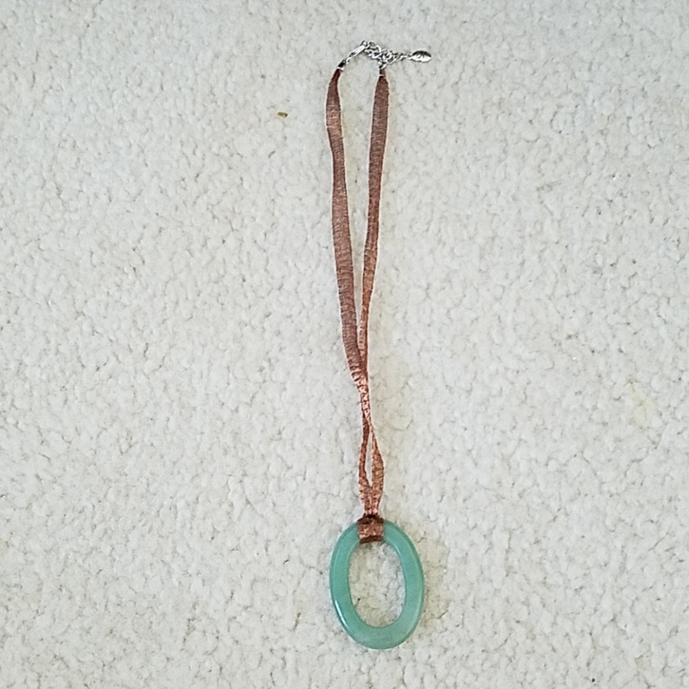 Sterling Silver Jade Necklace